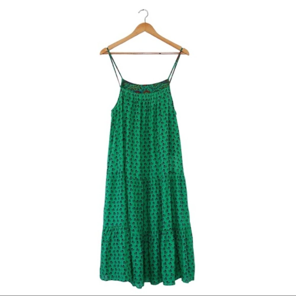 ba&sh Green Midi Dress - Picture 3 of 8
